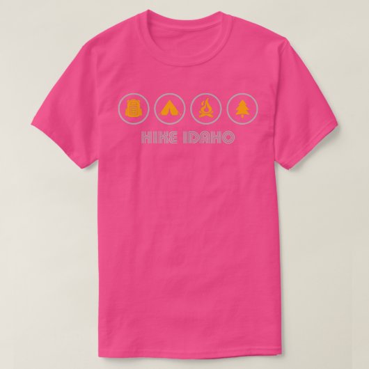 Hike Idaho T-shirt (Design voorkant)