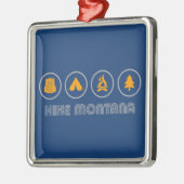 Hike Montana Metalen Ornament (Links)