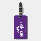 Hike more Angst Minder Bagagelabel (Voorkant verticaal)