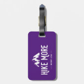 Hike more Angst Minder Bagagelabel (Achterkant verticaal)