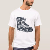 Hike more Angst Minder T-shirt (Voorkant)