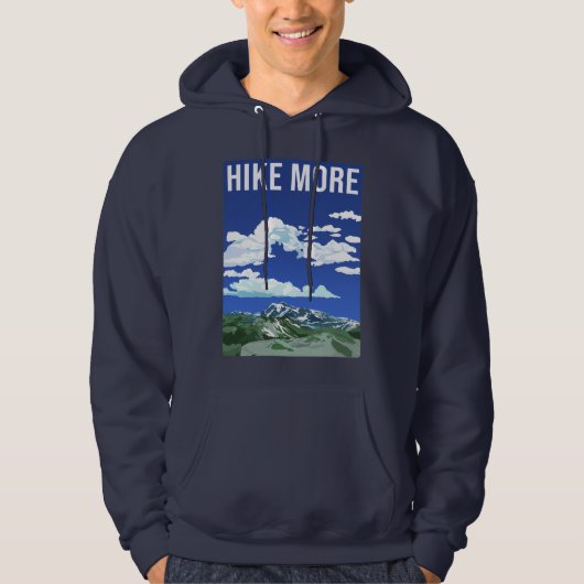 Hike More Hoodie (Voorkant)