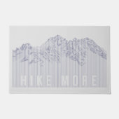 Hike More Mountains Deurmat (Voorkant)