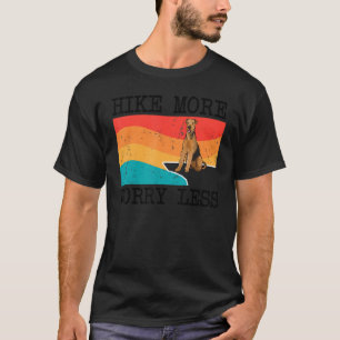 Hike more Worker Miner Airedale Terrier Graphic Hi T-shirt
