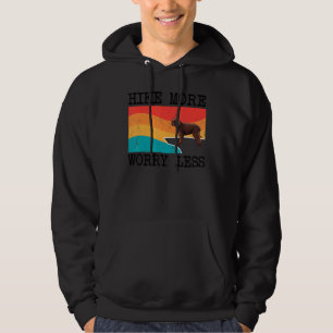 Hike more Worker Miness Irish Water Spaniel Graphi Hoodie
