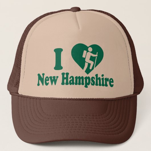 Hike New Hampshire Trucker Pet (Voorkant)