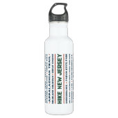 Hike New Jersey - Waterfles (Voorkant)