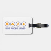 Hike Rhode Island Bagagelabel (Achterkant horizontaal)