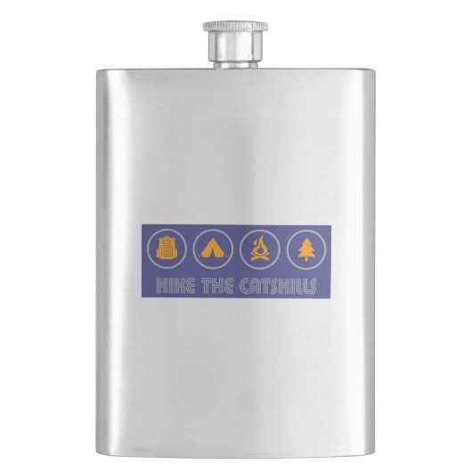 Hike the Catskills New York Flacon (Voorkant)