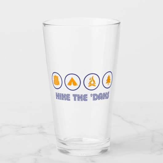 Hike the Daks Glas (Voorkant)