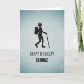 Hiker- en avonturenthema - Worn Metal Sign Kijk Kaart (Voorkant)