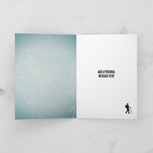 Hiker- en avonturenthema - Worn Metal Sign Kijk Kaart (Binnen)