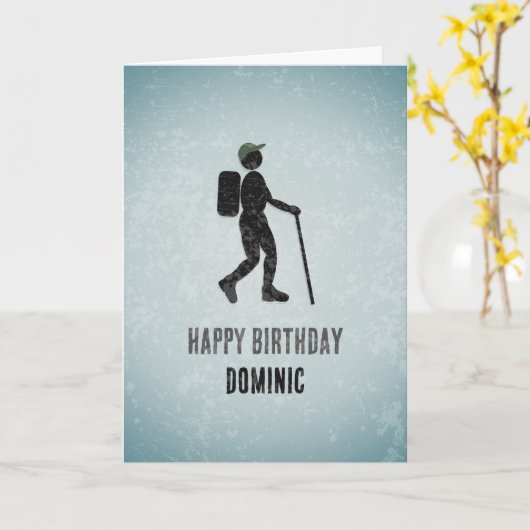 Hiker- en avonturenthema - Worn Metal Sign Kijk Kaart (Gele Bloem)