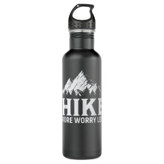 Hiker Funny Quote Hike Lover Humor Hiking Gezegden Waterfles