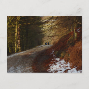 Hikers Briefkaart
