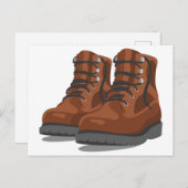 Hiking Boots Briefkaart (Voorkant / Achterkant)