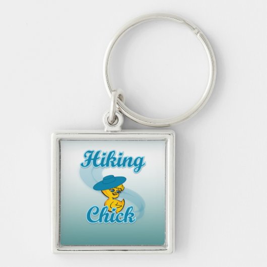 Hiking Chick 3 Sleutelhanger (Voorkant)