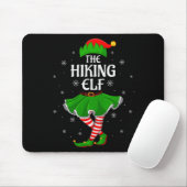 Hiking Elf Christmas Family Girls Women Elf Squad Muismat (Met muis)