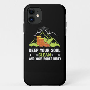 Hiking Houd uw bron schoon iPhone 11 Hoesje