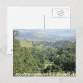 Hiking in Pleasanton, CA 5 Briefkaart (Voorkant / Achterkant)