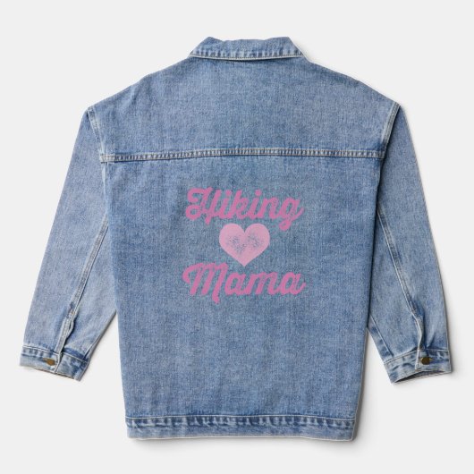 Hiking Mama Denim Jacket (Achterkant)