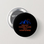Hiking Mount Moosilauke New Hampshire Mountain Cli Ronde Button 5,7 Cm (Voorkant /achterkant)