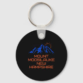 Hiking Mount Moosilauke New Hampshire Mountain Cli Sleutelhanger (Voorkant)