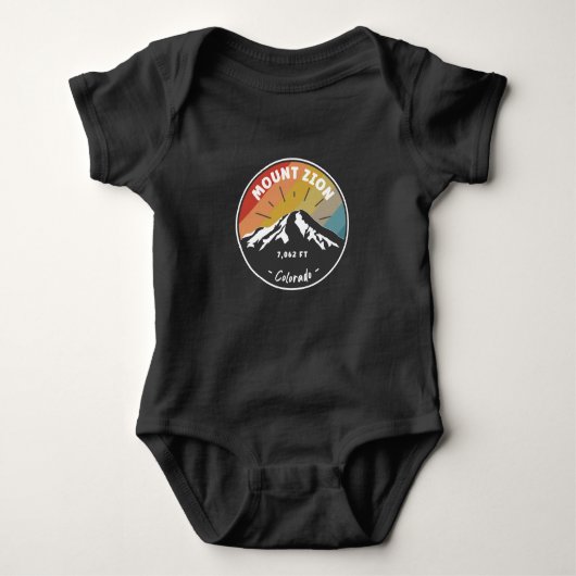 Hiking Mount Zion Colorado Romper (Voorkant)