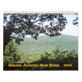 Hiking over de agenda van New York 2011 Kalender (Hoes)