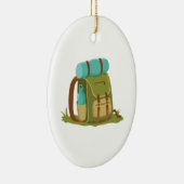 Hiking-rugzak Keramisch Ornament (Rechts)