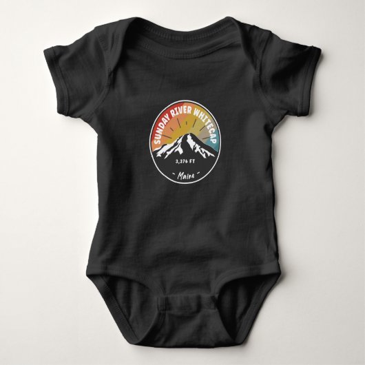 Hiking Sunday River Whitecap Maine Romper (Voorkant)