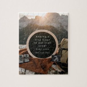 Hiking Thema Zwangerschapsaankondiging Legpuzzel