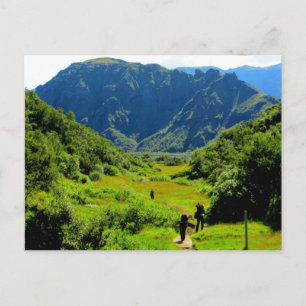 Hiking Thórsmörk, IJslands Briefkaart