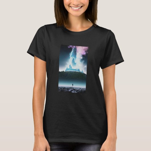 Hiking to the Cosmic Castle 1 T-shirt (Voorkant)