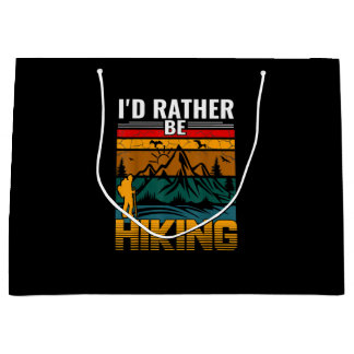 Hiking Vacation Hike Mountain Graphic Groot Cadeauzakje