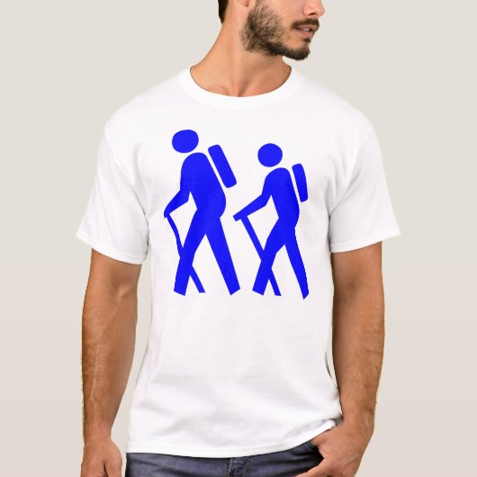 Hikingsymbool T-shirt (Voorkant)