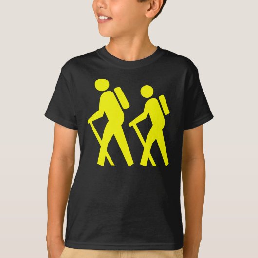 Hikingsymbool T-shirt (Voorkant)