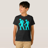 Hikingsymbool T-shirt (Voorkant volledig)
