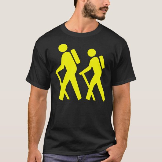 Hikingsymbool T-shirt (Voorkant)