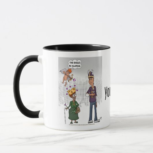 Hilariance Cupid Combo Mug (Gauche)