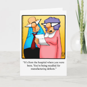 Hilarious Bonne Carte de voeux d'anniversaire