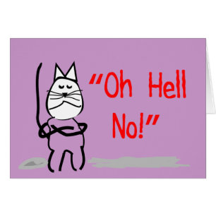 Hilarious Cat Art Cards en Gifts-Cat Lovers