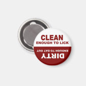 Hilarious Clean en Dirty Dishwasher Magnet Magneet (Voorkant / Achterkant)