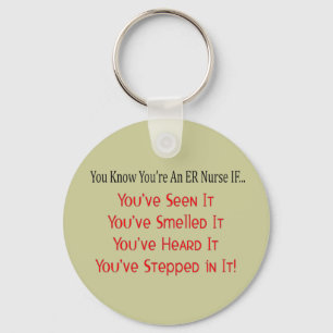 Hilarious ER Nurse Gifts Sleutelhanger