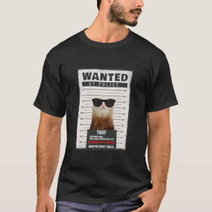 Hilarious Ferret Pet Gifts for Ferret Dad T-shirt