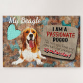 Hilarious gedachte uit je Beagle Legpuzzel (Horizontaal)