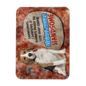 Hilarious gedachte uit je Beagle Magneet (Verticaal)