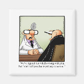 Hilarious Get Well Humour Magnet Cadeau (Devant)