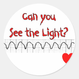 Hilarious gezegden voor hart- en vaatziekten ronde sticker