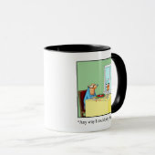 Hilarious Golf Humour Mug (Devant droit)